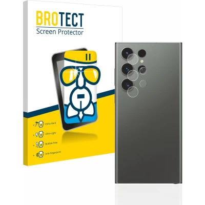 Afbeelding van BROTECT Screenprotector voor Samsung Galaxy S23 Ultra (ALLEEN Camera Lens) Folie Beschermfolie Beschermglas transparant