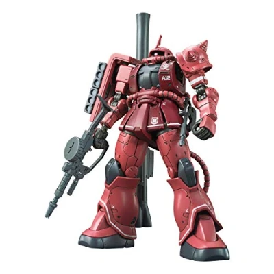 Afbeelding van Gundam High Grade 1:144 Model Kit MS 06S ZAKU II (Red Comet Ver.)