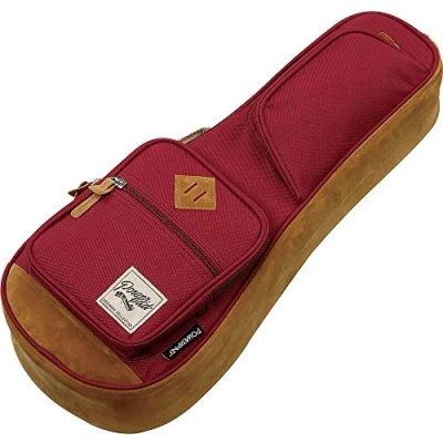 Afbeelding van IBANEZ POWERPAD Gigbag voor sopraan ukelele wijnrood (IUBS541 WR)