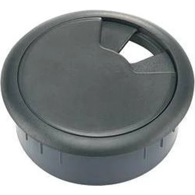 Afbeelding van TRU COMPONENTS WP50BK Kabeldoorvoering Voor werkblad Montagegat: 50 mm ABS Zwart 1 stuk(s)
