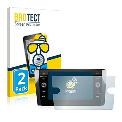 Afbeelding van BROTECT Screenprotector voor Volkswagen T Cross 2020 Discover Media 8&quot; Folie Beschermfolie matte (2 Stuks)