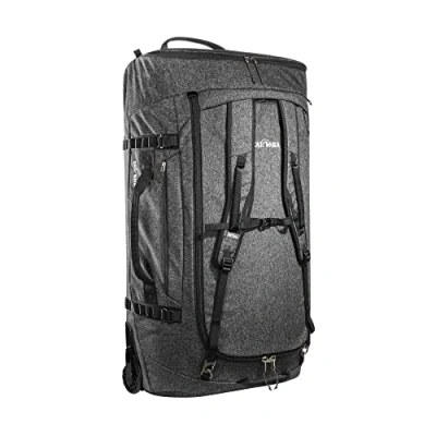 Afbeelding van Tatonka trolley Duffle Roller 140 l opvouwbare reistas met wielen en rugzakfunctie in eigen dekseltas op te bergen liter volume, zwart, Liter, Grote zonder frame