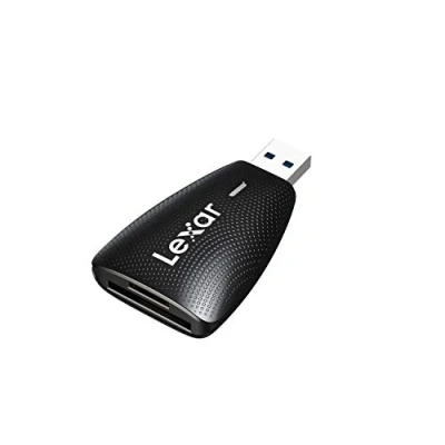 Afbeelding van Lexar Multi Card 2 in 1 USB 3.1 Lezer, Tot 312 MB/s voor UHS I II SD Kaart en micro Kaart, Compatibel met 3.0/2.0 (LRW450UBAMZN)