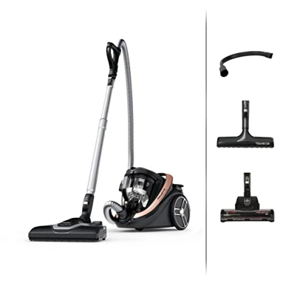 Afbeelding van Rowenta Silence Force Effitech RO7954 stofzuiger zonder zak, stilste 59 dB(A), ultralaag energie verbruik, HEPA level filtratie, grote actieradius, geproduceerd in Frankrijk