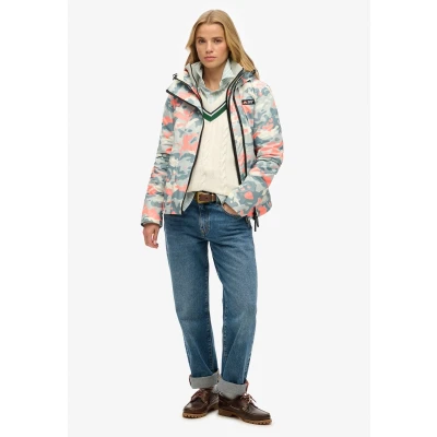 Afbeelding van Superdry Vrouwen Mountain Windjack met Capuchon Grijs Grootte: 40
