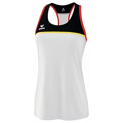 Afbeelding van erima CHANGE by tanktop dames wit/zwart/rood