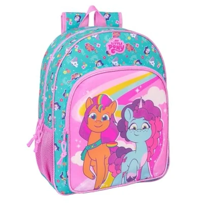 Afbeelding van Schoolrugzak My Little Pony Magic Roze Turkoois 33 x 42 14 cm