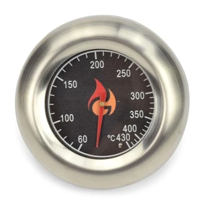 Afbeelding van BBQ thermometer om in te schroeven geschikt voor onze pizzamuts en andere grills