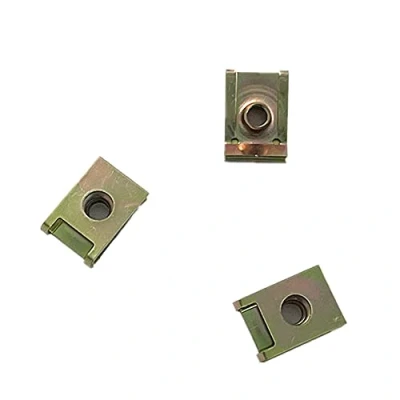 Afbeelding van 30 Stks M6 6mm Klem Bevestiging Schroef Moeren Kits U Clips Zincificatie Bevestigingen Panel