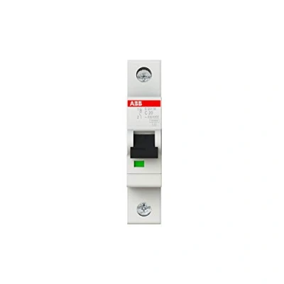 Afbeelding van Abb s201m installatieautomaat 1p c karakteristiek 20a iec en 60898 1 10 ka iec60947 2 15 module breedte 17 5mm 2cds271001r0204