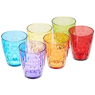 Afbeelding van Tognana Gemma Set van 6 glazen, 320 cc, glas, meerkleurig