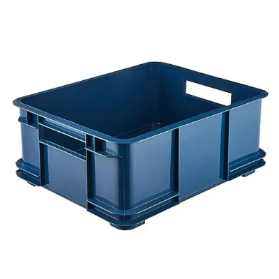 Afbeelding van Eurobox L Opbergdoos, Eco Plastic (PP), 43 x 35 17,5 cm, 20 l, blauw