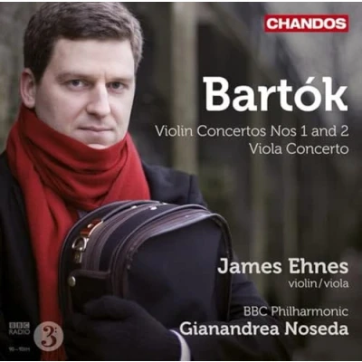 Afbeelding van James Ehnes, BBC Philharmonic Orchestra Bartok: Violin Concertos Nos 1 &amp; 2/Viola Concerto (CD)