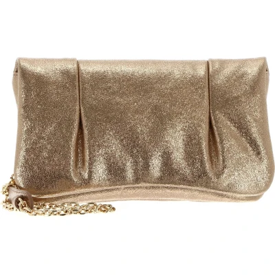 Afbeelding van GIANNI CHIARINI Schoudertas Glenda Crossbody Bag Champagne Goudkleurig