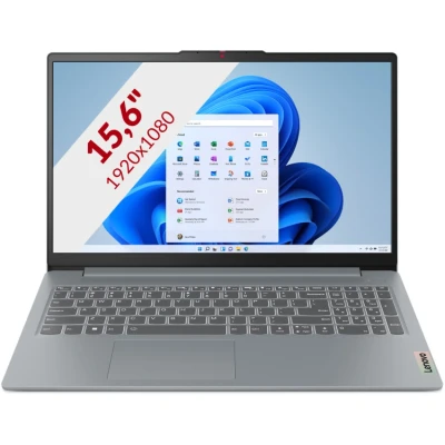 Afbeelding van Lenovo IdeaPad Slim 3 AMD Ryzen 5 5625U Laptop 39,6 cm (15.6&quot;) Full HD 16 GB DDR4 SDRAM 512 SSD Wi Fi 6 (802.11ax) Windows 11 Home Engels Grijs