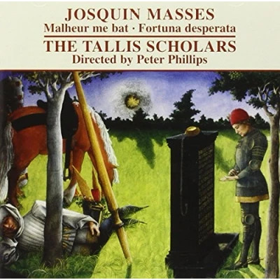 Afbeelding van Tallis Scholars, Peter Phillips Missa Malheur Me Bat/Missa Fortuna (CD)