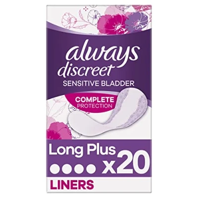 Afbeelding van Always antislipinzetstukken voor gevoelige luchtbellen. Plus (4 druppels). 80 Count Stuk