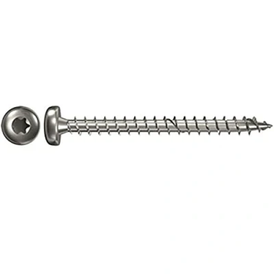 Afbeelding van Fischer Spaanplaatschroef 4.5x30mm Bolkop A2 TX20 (200 Stuks)