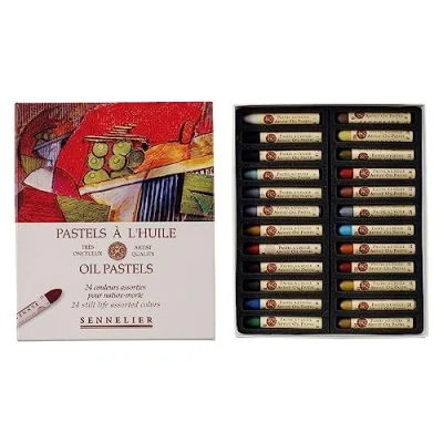 Afbeelding van Sennelier Oil Pastels Set van 24 verschillende kleuren