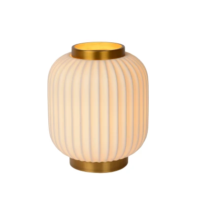 Afbeelding van Lucide GOSSE Tafellamp Ø 19,5 cm 1xE14 Wit