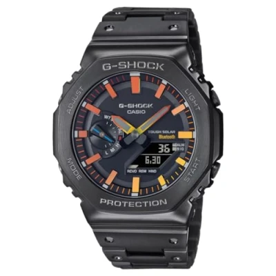 Afbeelding van CASIO Reloj Analógico para Hombres de Cuarzo con Correa en Acero Inoxidable GM B2100BPC 1AER