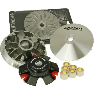 Afbeelding van Variateurset Naraku Maxi Speed GY6 125cc, 150cc 4 Takt