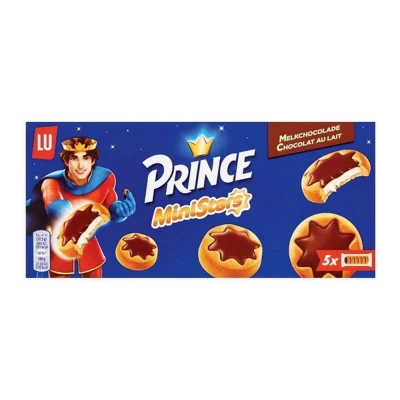 Afbeelding van Lu Prince Mini Stars 5 Pack 16 x 187 gram