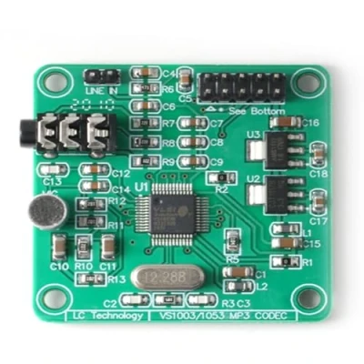 Afbeelding van GERUI VS1053 MP3 module ontwikkelingsbord SPI interface OGG codering opnamebesturing (on board spraakopname)