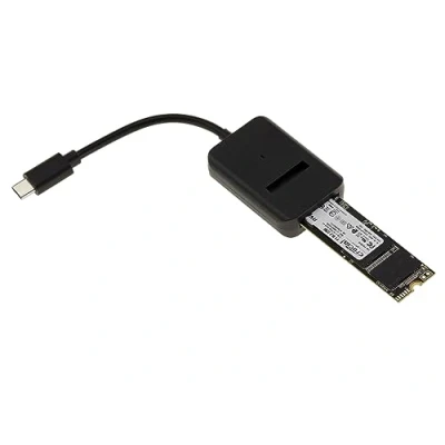 Afbeelding van KALEA INFORMATIQUE Adapter voor het afspelen van een M2 SSD op USB poort met ondersteuning NVMe en SATA B M B+M, 3.2 Gen2 10GB type C. Dock M.2 compatibel pc smartphone