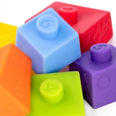 Afbeelding van Stapelbeker baby kleurring stapeltoren sensorisch speelgoed educatief met cijfers en kleuren, badspeelgoed stapelspeelgoed voor kinderen cadeau 1 2 3 jaar jongens meisjes