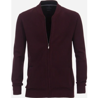 Afbeelding van Casamoda Vest, Heren, Maat: 4XL, Dunkelrot