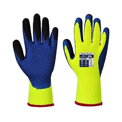 Afbeelding van Duo Therm Handschoen maat Large, YeBlu