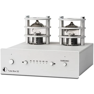 Afbeelding van Pro Ject Tube Box S2 zilver Phono voorversterker