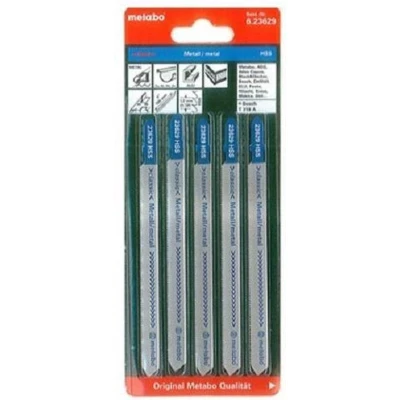 Afbeelding van Metabo Decoupeerzaagbladen (5 St.) 106 Mm/1,2Mm Hss