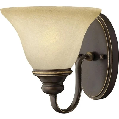 Afbeelding van Bohemian Wandlamp Steady Lighting Metaal E27 L: 24.2cm Voor Binnen Woonkamer Eetkamer Brons