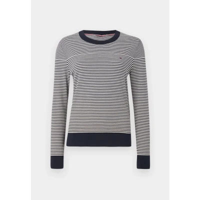 Afbeelding van Tommy Hilfiger Trui, Dames, Maat: Small, Bretton dark night navy
