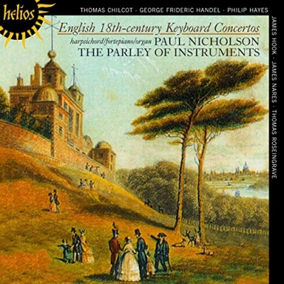 Afbeelding van Paul Nicholson, The Parley Of Instruments English 18th Century Keyboard Concertos (CD)