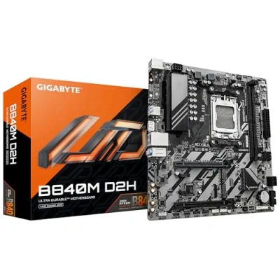Afbeelding van GIGABYTE B840M D2H moederbord AMD B840 Socket AM5 micro ATX