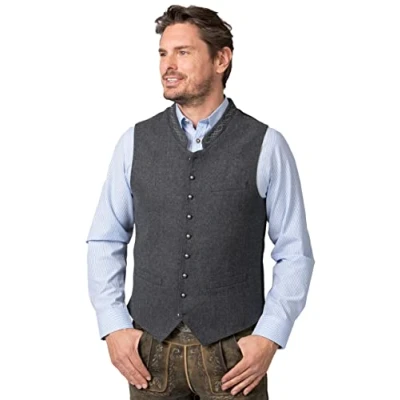 Afbeelding van Stockerpoint heren devito vest, grijs, 56