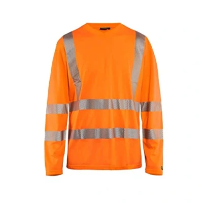 Afbeelding van Blaklader UV T shirt lange mouw High Vis 3385 1013 Oranje L
