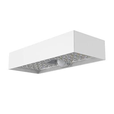 Afbeelding van LED wandlamp op zonne energie met sensor Tegel Velamp
