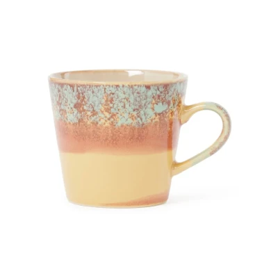 Afbeelding van HKLiving 70&#039;s Cappuccino Mok Cove (pre order eind okt.)