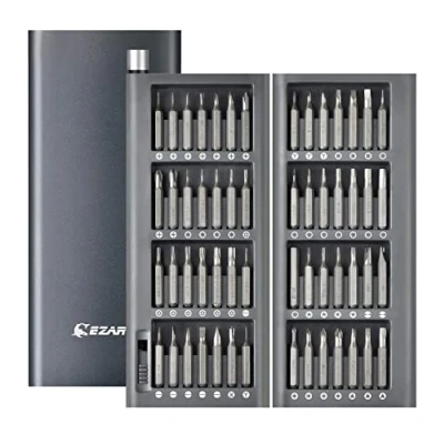 Afbeelding van EZARC Precisieschroevendraaierset, Magnetische Precisie Reparatietool Voor Elektronics, Laptop, Smartphone, Apple Apparaten En Tablets 57 In 1 Diepblauw