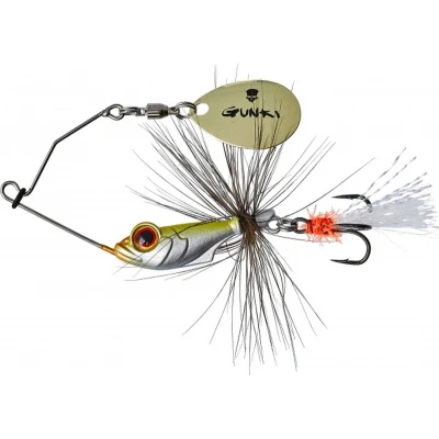 Afbeelding van Gunki Spinnerbait Alvin Fly 5.6gr Sinking &amp; Vibrating Soort : Tiny Alive