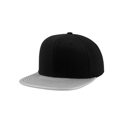 Afbeelding van Flexfit Snapback Metallic Pet, Heren, Maat: One Size, Silver