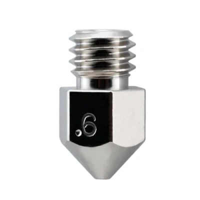 Afbeelding van micro Swiss mondstuk MK8 MakerBot 0,6 mm Plated Wear Resistant Nozzle M2549 06