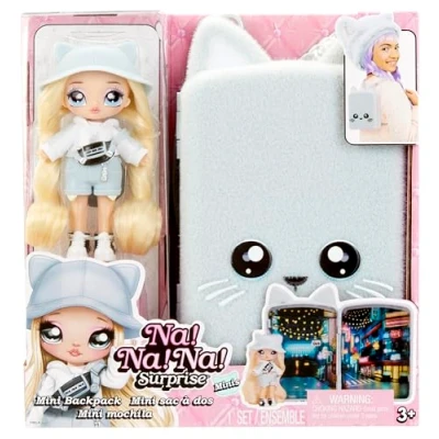 Afbeelding van Na! Surprise Mini Backpack Playset Khloe Kitty Minipop