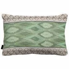 Afbeelding van Madison Sierkussen 30x50 cm Ikatin sage Groen