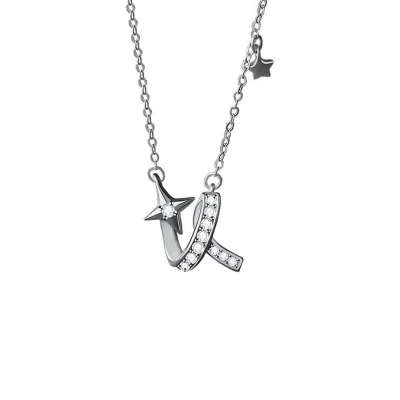 Afbeelding van Zilveren Ketting Vallende Ster Halsketting Zilver