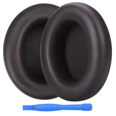 Afbeelding van Vervangende Oorkussens voor Beats Studio Pro Wireless Noise Cancelling Hoofdtelefoon van MMOBIEL Memory Foam en Protein PU Koptelefoon Isolation Earpads Bruin